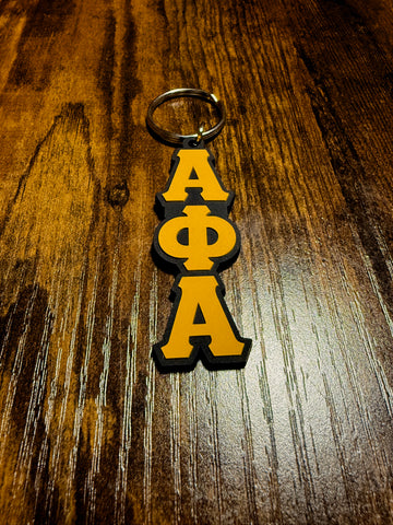 Alpha Phi Alpha Letter Key Chain