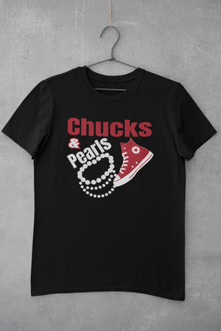 Chucks and Pearls Kamala Harris Shirt - DST Edition