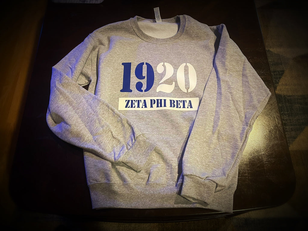 1920 Zeta Phi Beta Sweater | 550strong